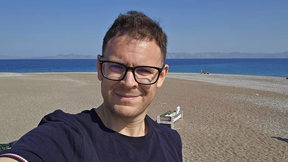 Christopher at Windy Beach