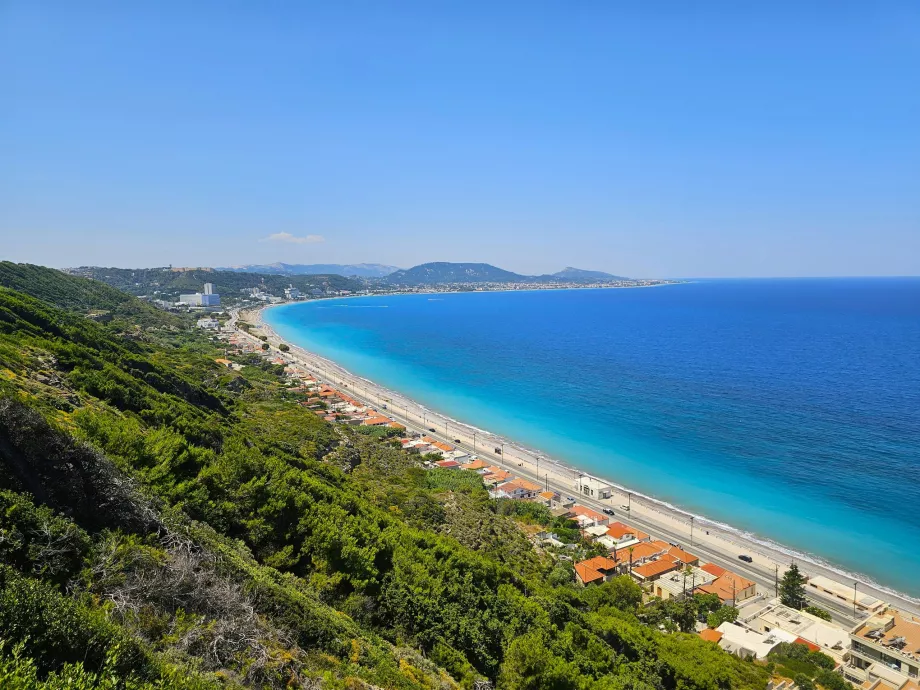 Ixia and Kritinia beaches