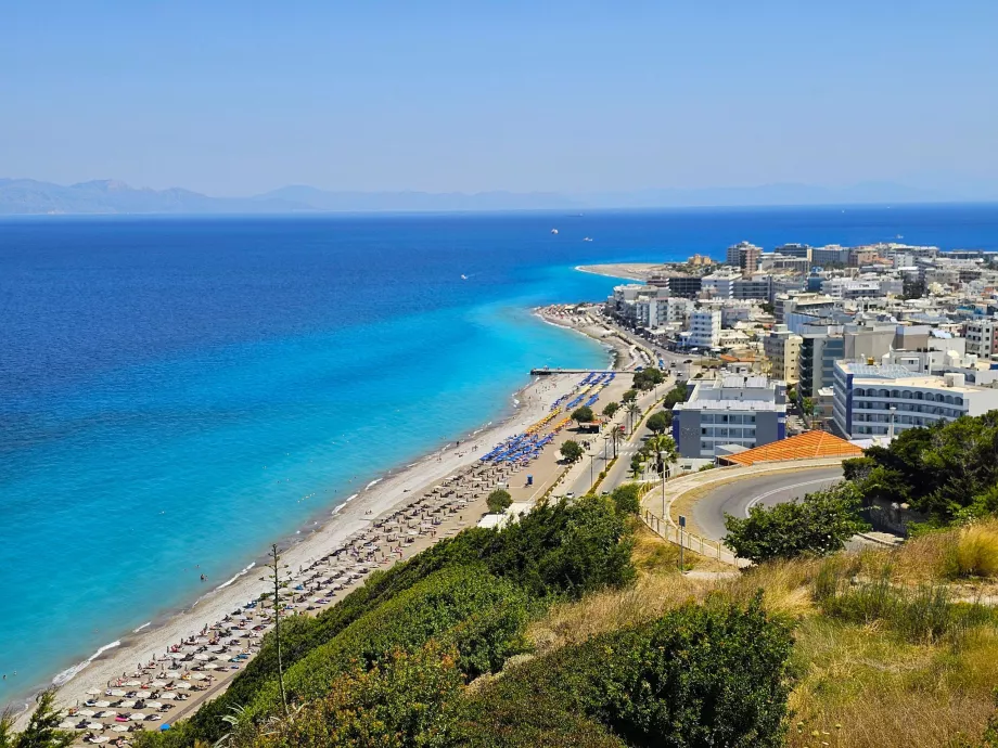 Rhodes Town beaches