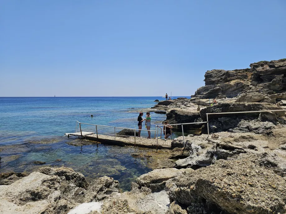Beach near Kallithea Springs