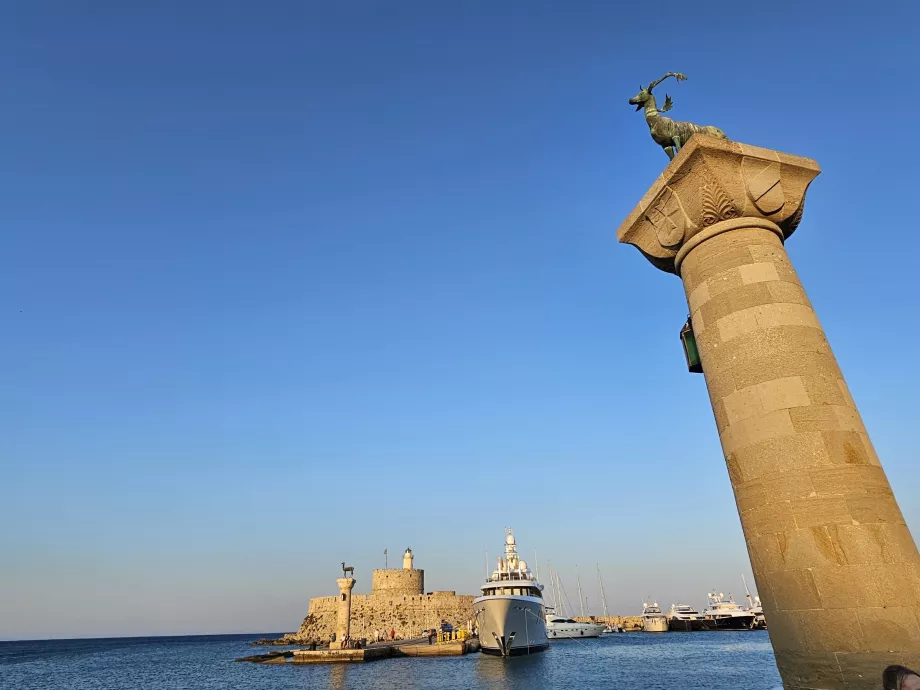 Stag statue