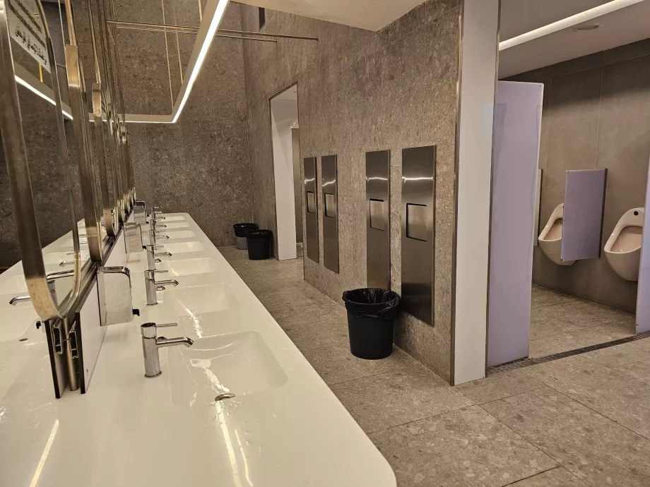 Toilets at the Blue Mosque