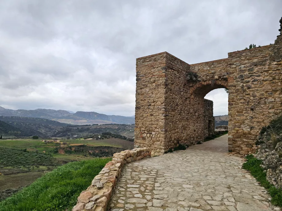 The route to the Arco del Cristo