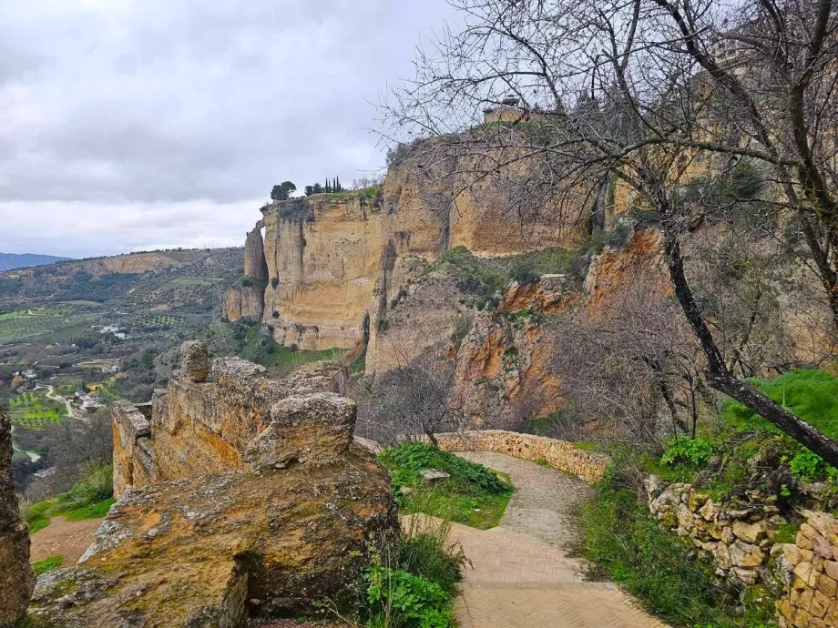 The route to Arco del Cristo