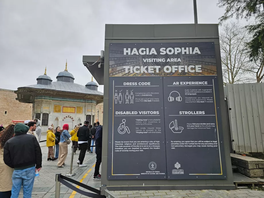 Hagia Sofia Ticket Sales
