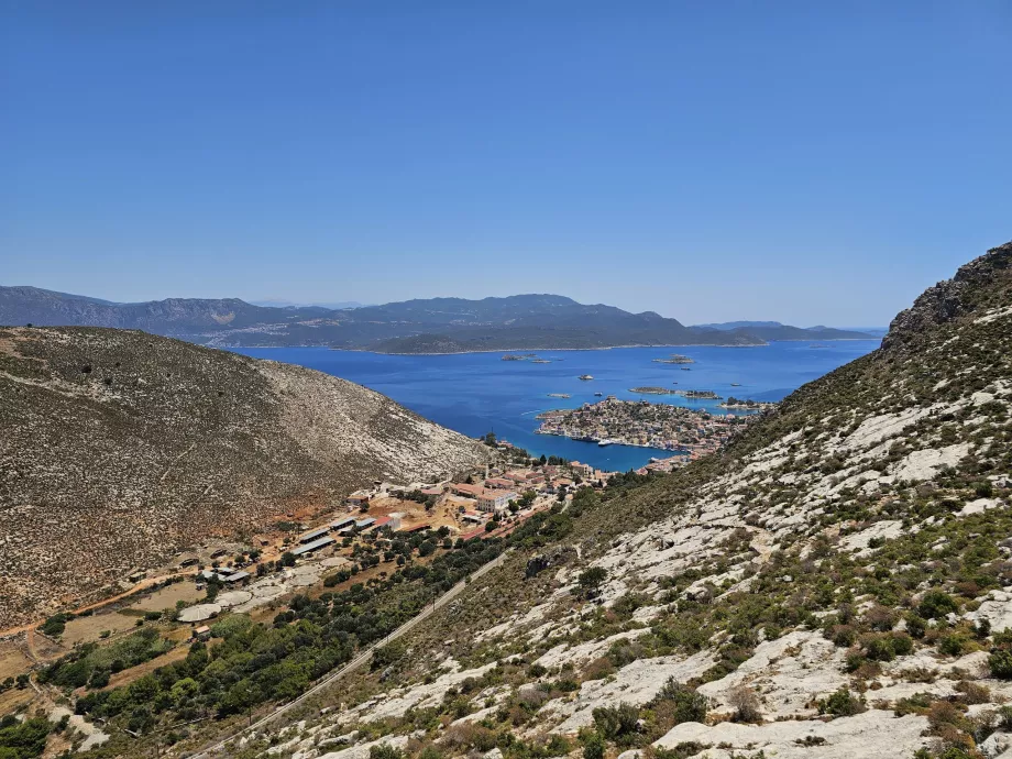 View from Paleokastro Fortress