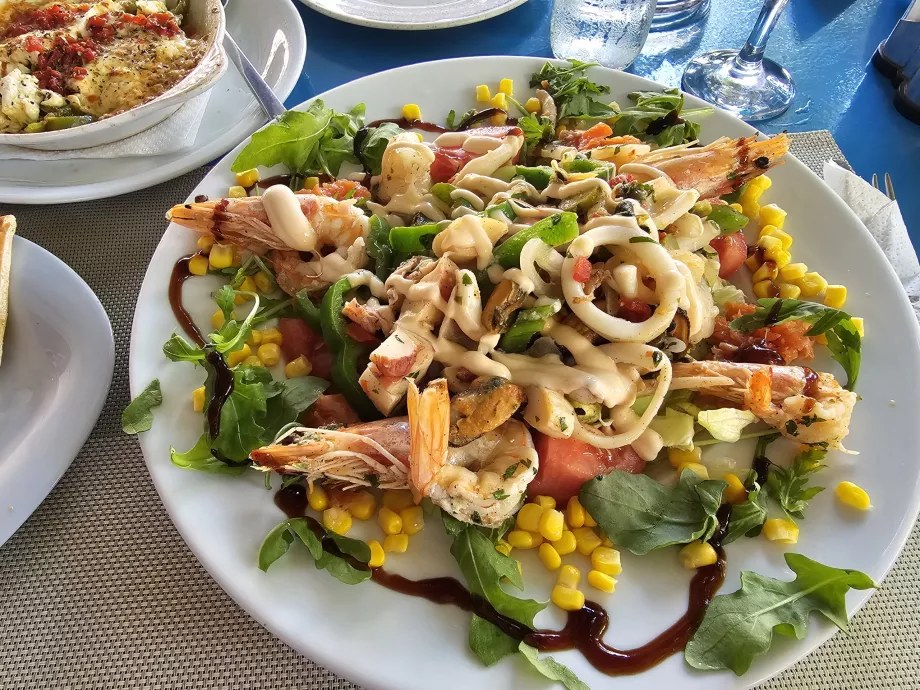Seafood salad