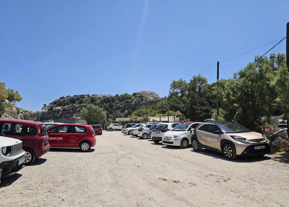Anthony Quinn Beach car park