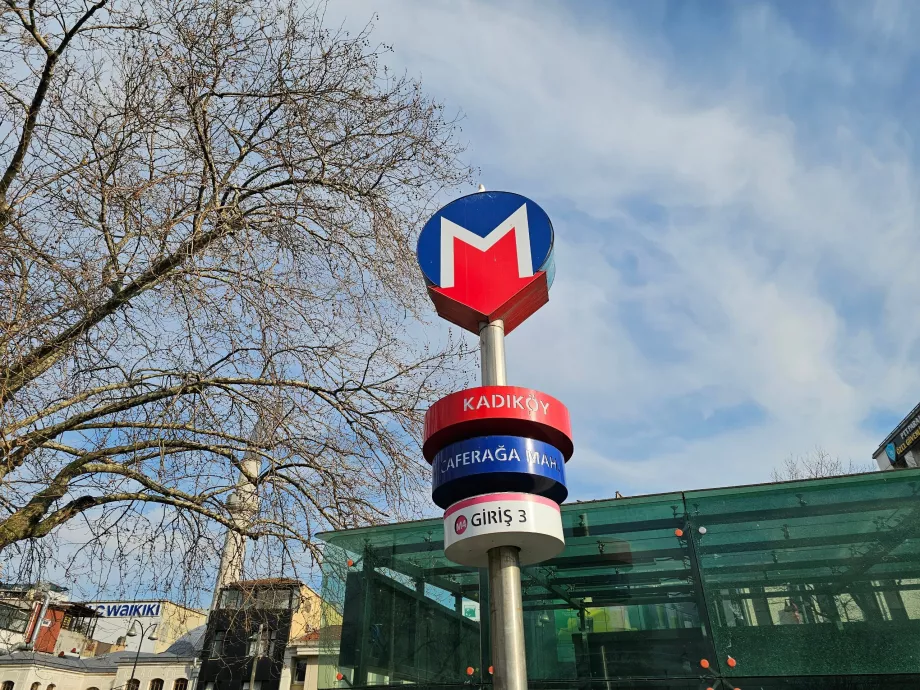 Metro station designation