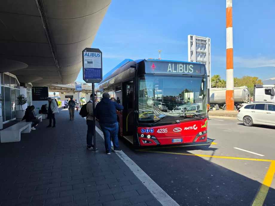 Alibus to the centre of Catania