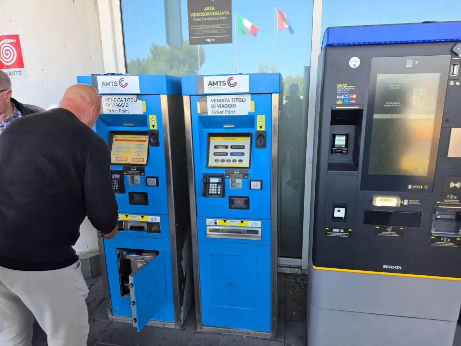 Ticket machines - Alibus