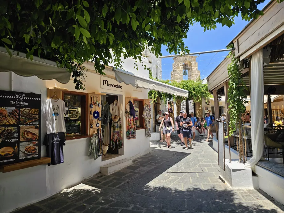 Lindos shops