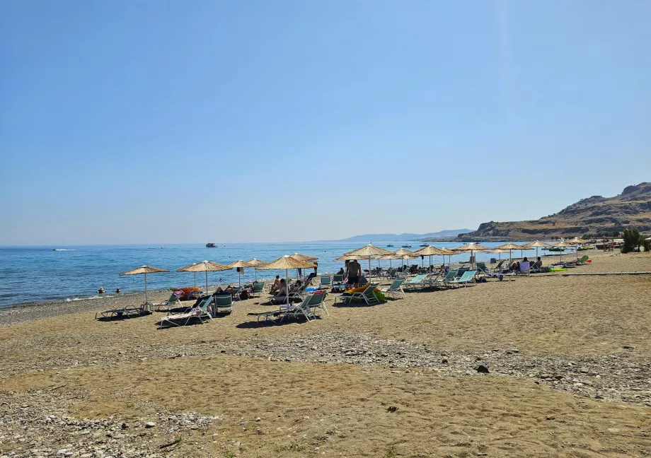 Lardos beach