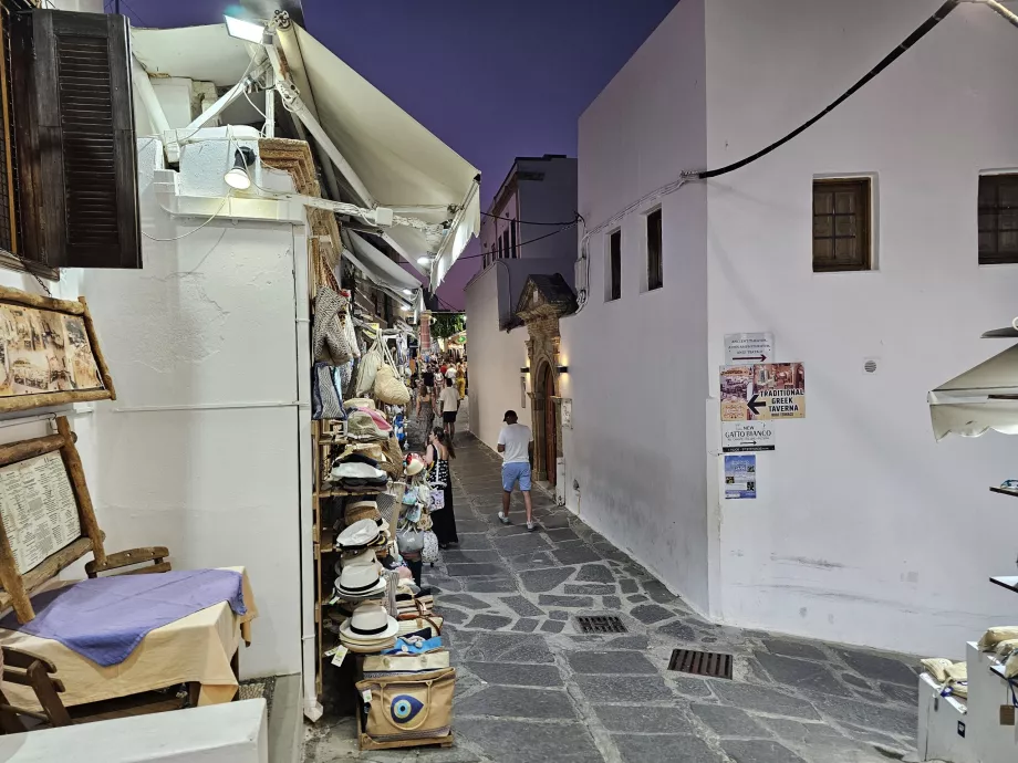 Lindos shops
