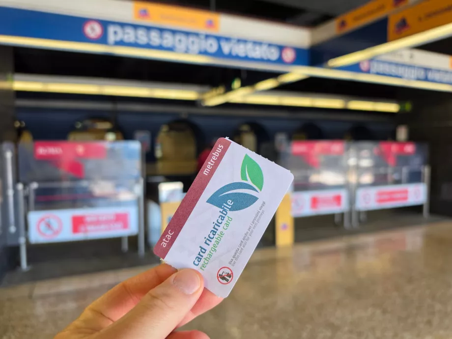 Paper ticket for public transport