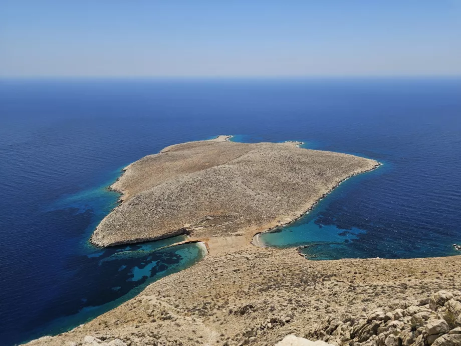 View from Chalki Castle