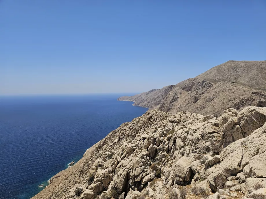View from Chalki Castle