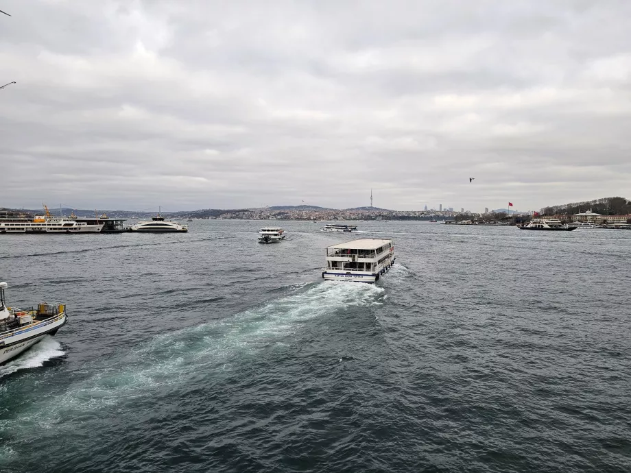 View from the Galata Bridge