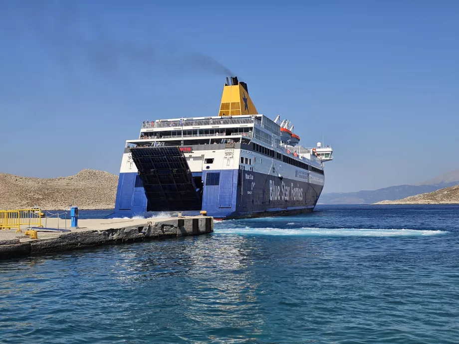 Ship Blue Star Ferries