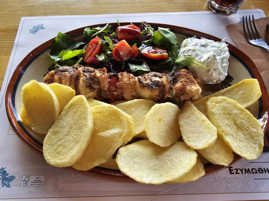 Chicken skewer