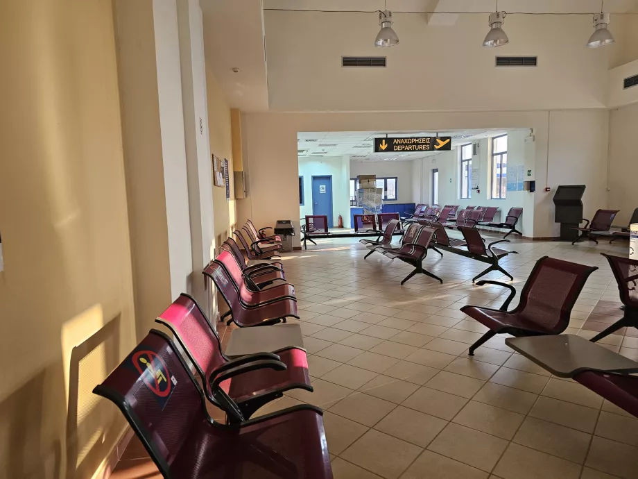 Departure hall