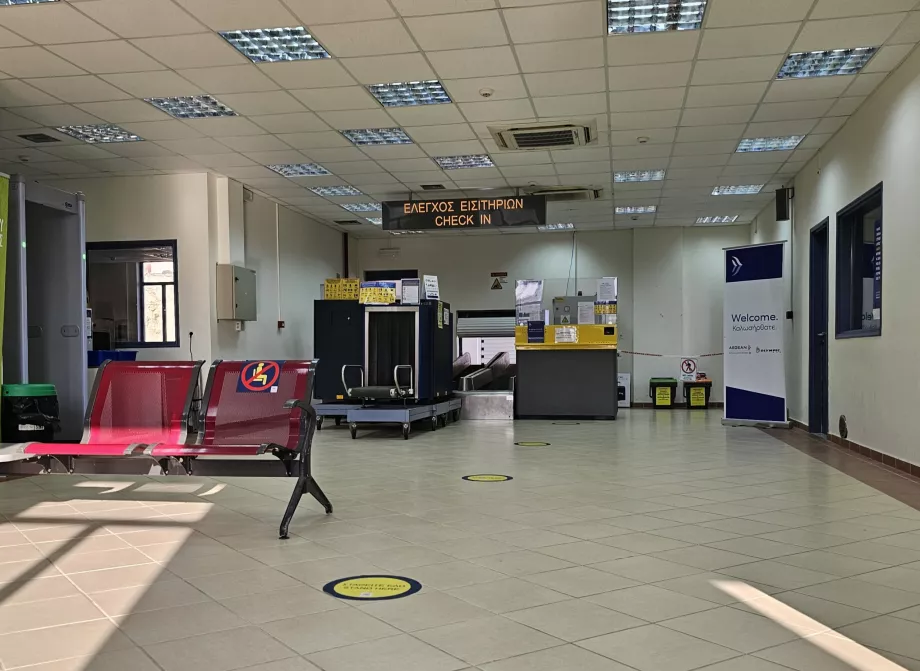 Check-in desks