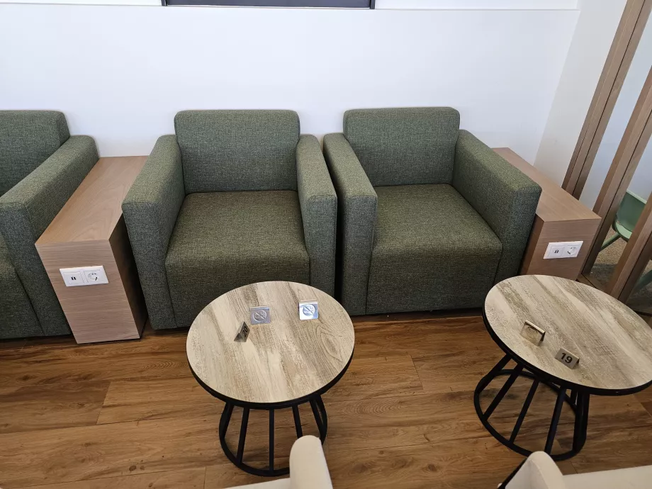 Comfortable armchairs
