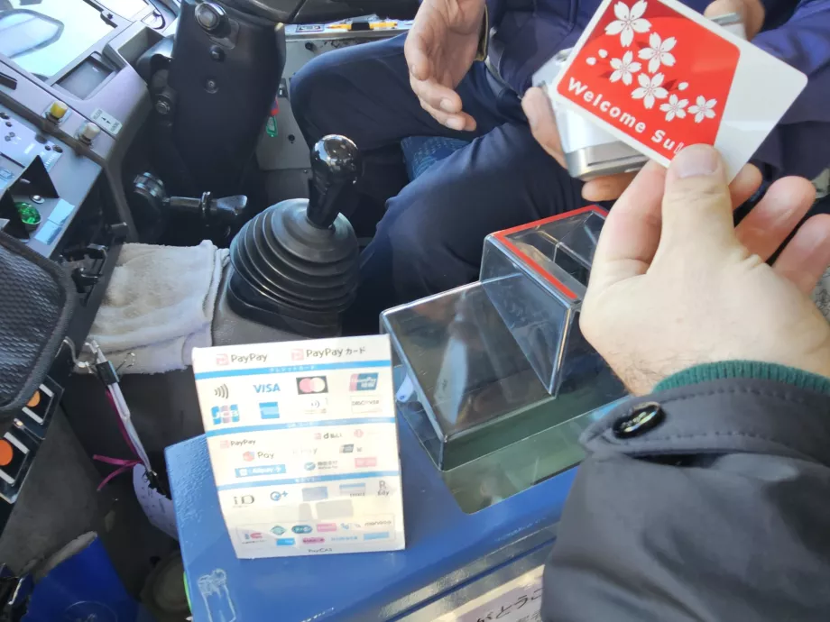 Payment on the bus