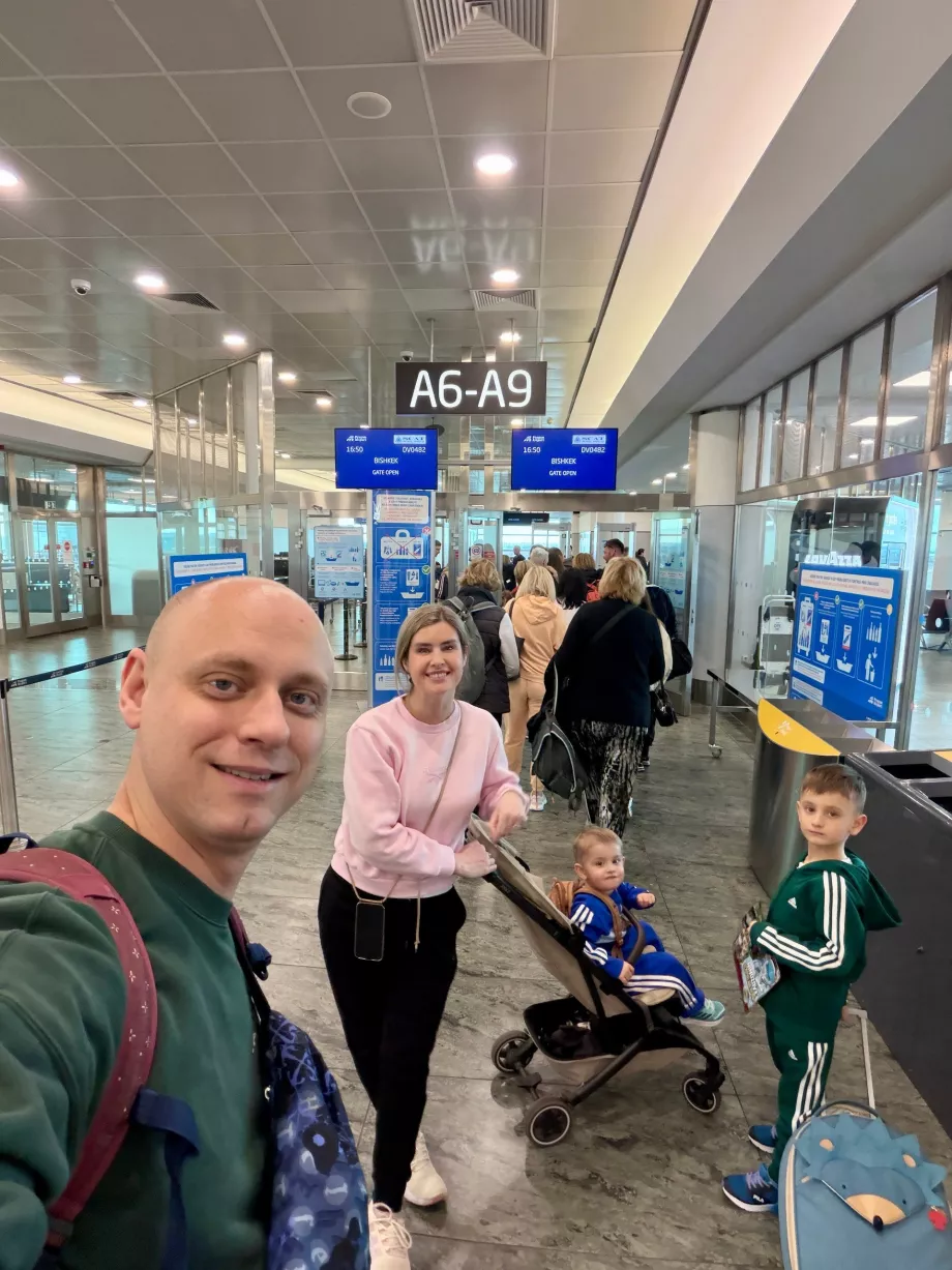 Family before departure