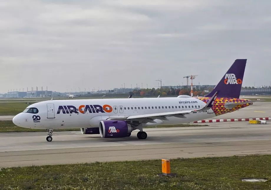 Air Cairo, Airbus A320 at Munich MUC