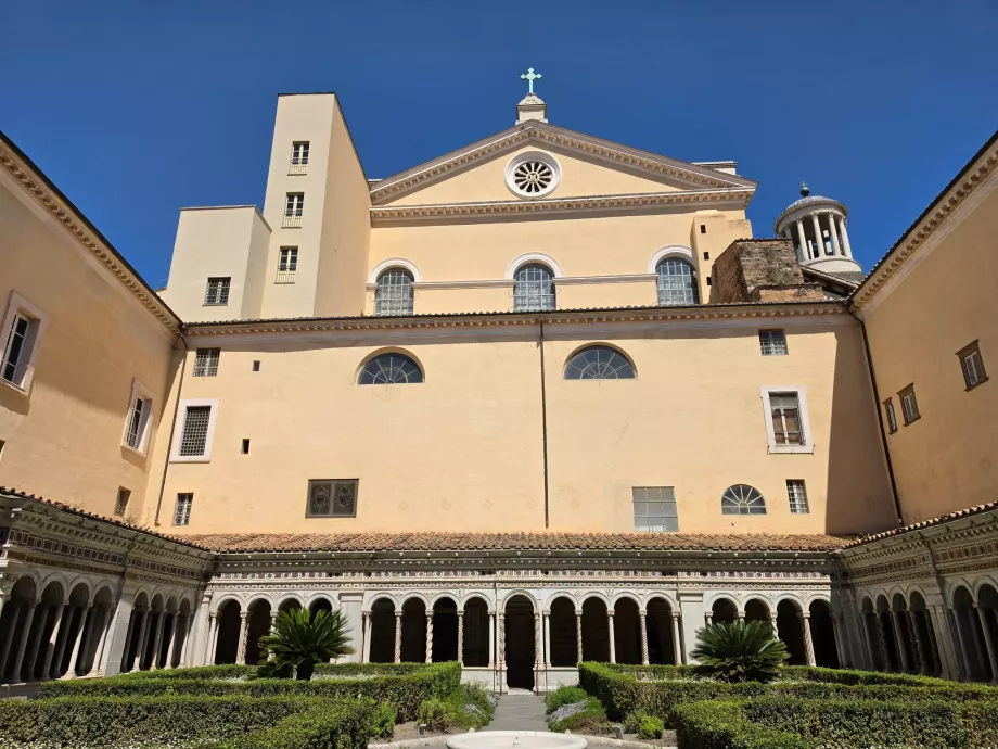 St. Paul's Basilica behind the walls, monastery yard
