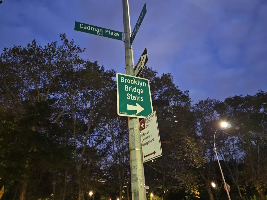 Directions to Brooklyn Bridge