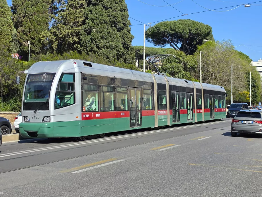 Trams in Rome
