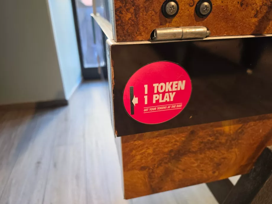 1 game = 1 token