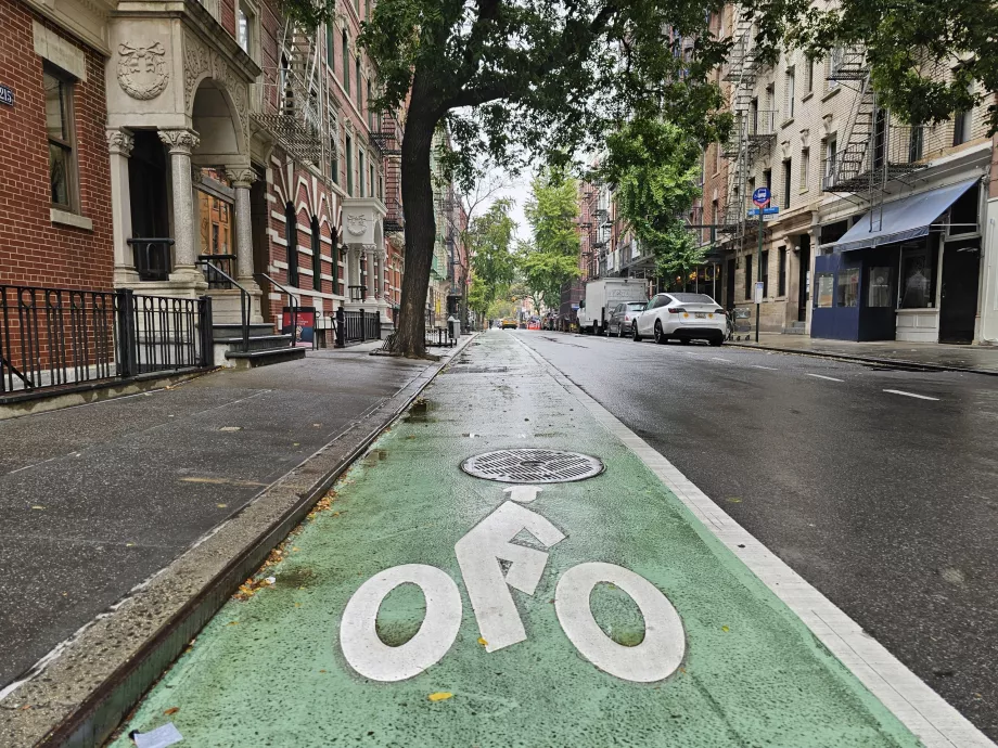 West Village, bike path