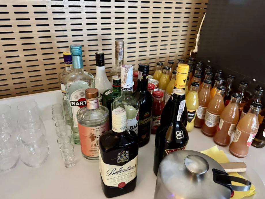 Offer of alcoholic beverages