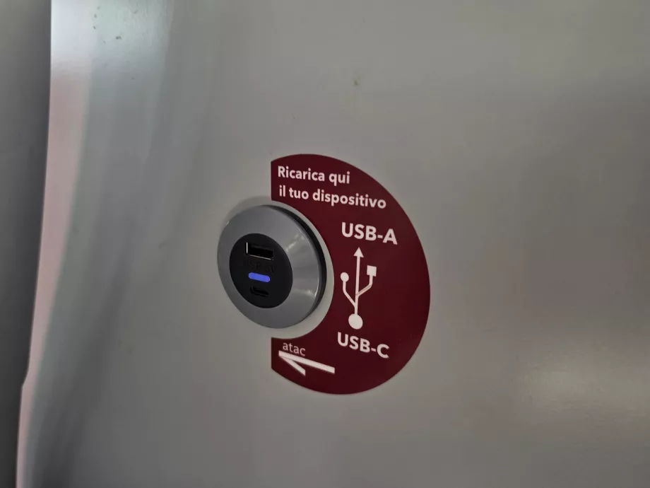 USB connectors in buses