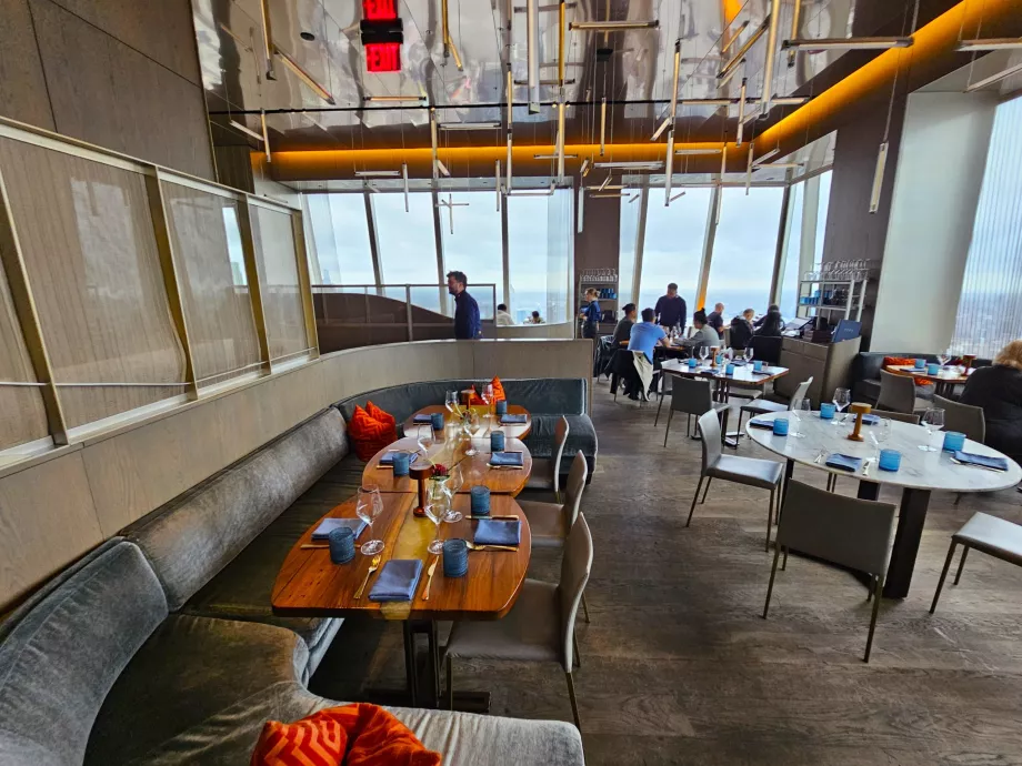 Peak restaurant environment