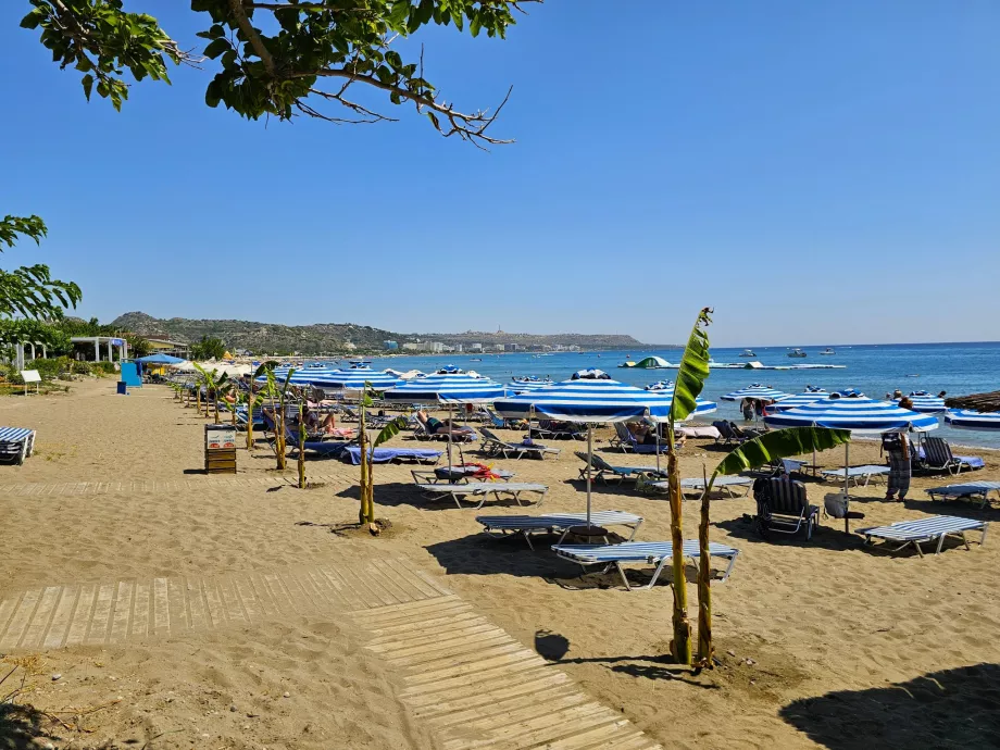 Faliraki main beach