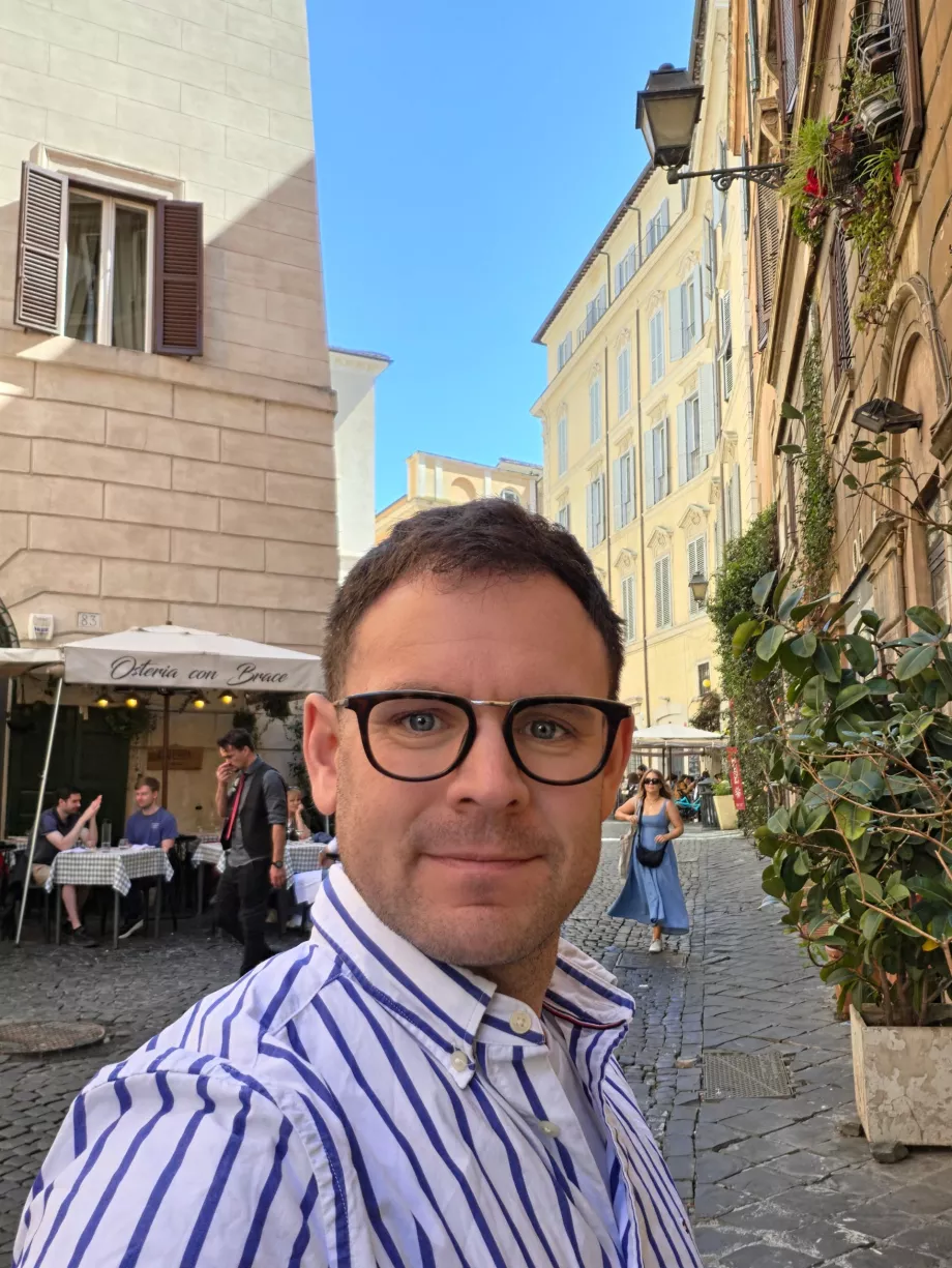 Streets of the historical centre of Rome