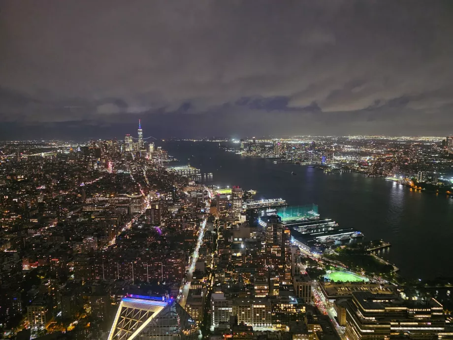 Night view from "The Edge"