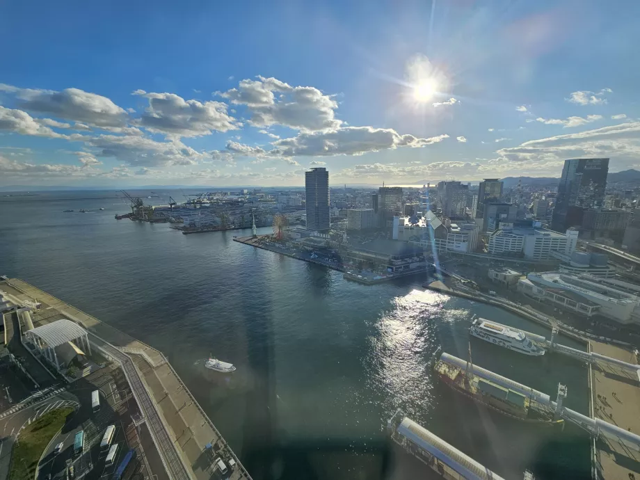 View from Kobe Port Tower