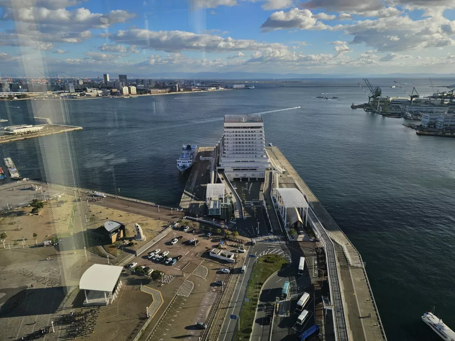 View from Kobe Port Tower