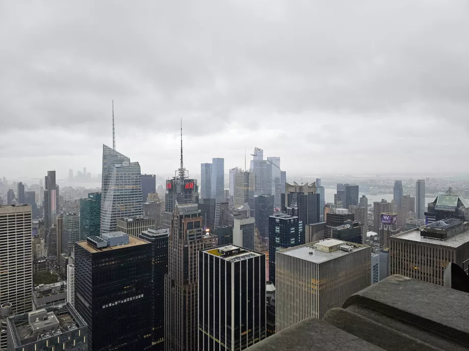 Rockefeller Center - view towards Downtown