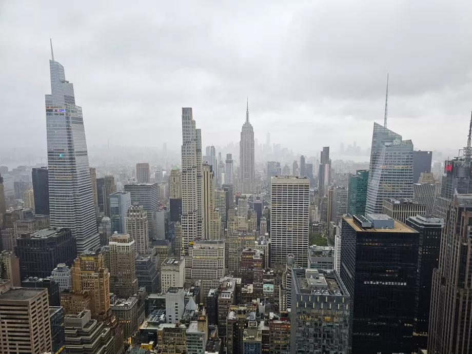 Rockefeller Center - view towards Downtown