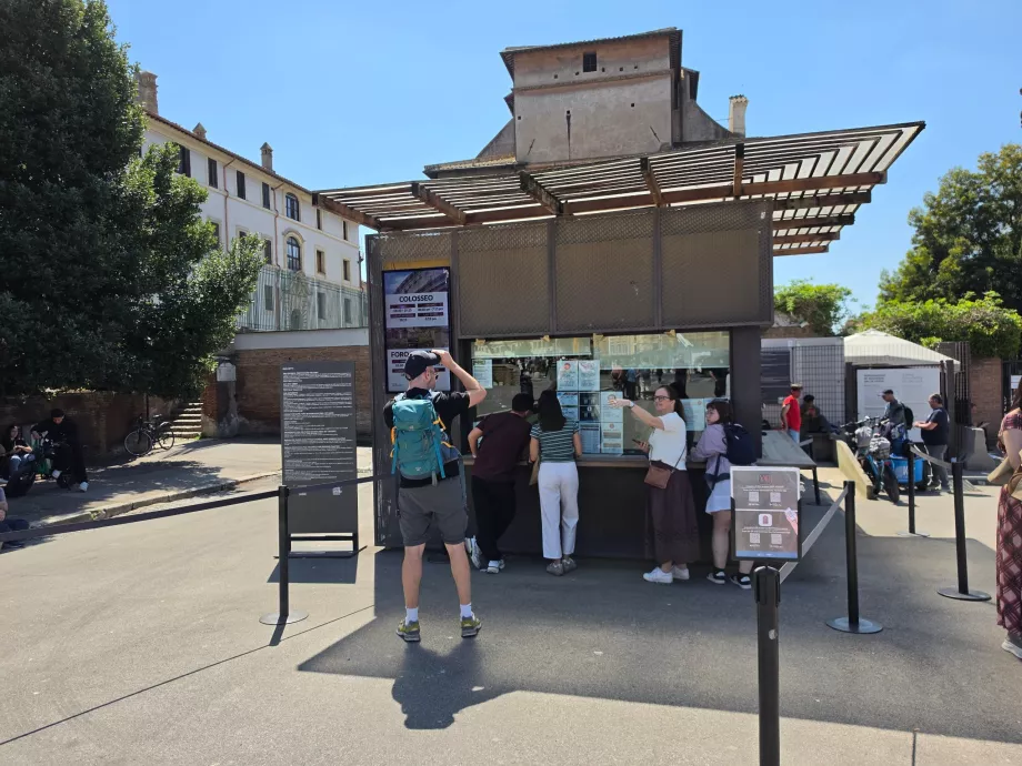 Cash desk, Forum Romanum