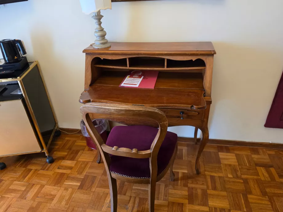 Work desk in the room