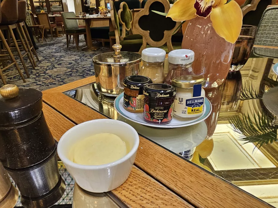 Marmalades and butter