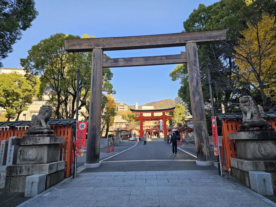Ikuta-Jinja Shrine