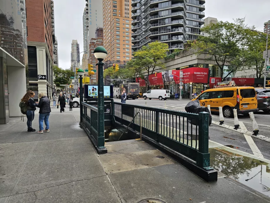 Entrance to the metro